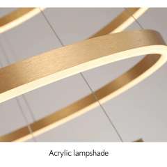 Circular LED Pendant Lights