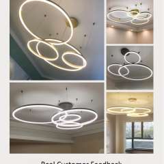 Circular LED Pendant Lights